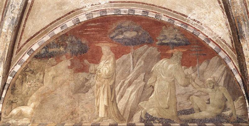 Creation of the Animals and Creation of Adam, UCCELLO, Paolo